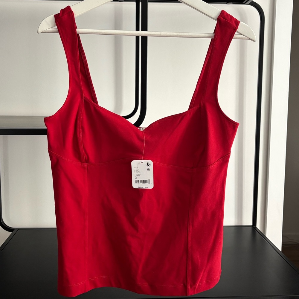 Somewhere Sometime Cami in Red